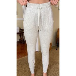 SOLD Light gray lululemon joggers